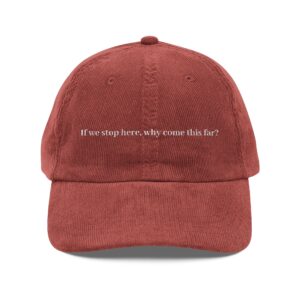 If we stop here