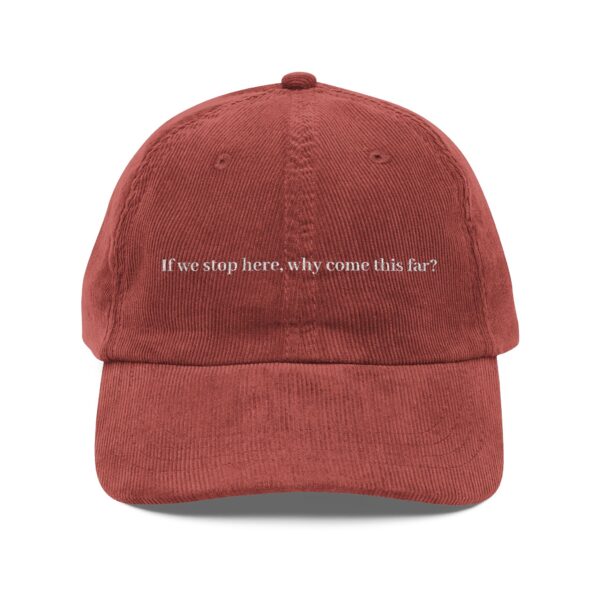 If we stop here